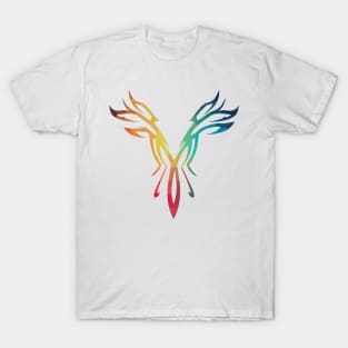 Rainbow tribal tattoo T-Shirt